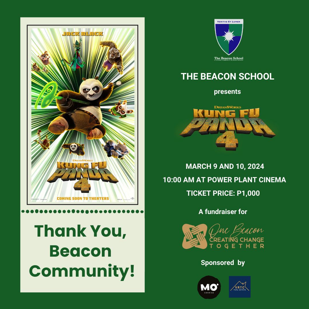 Kung Fu Panda Fundraiser Beacon School